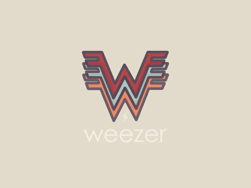 Weezer Logo - Weezer. Band Logo Series