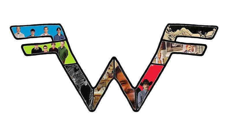 Weezer Logo - The Weezer Logo With Almost All Of The Album Covers!
