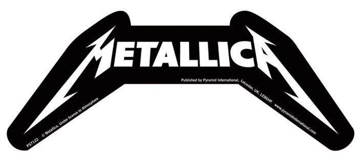 Metallica Logo - METALLICA – logo Sticker | Sold at EuroPosters