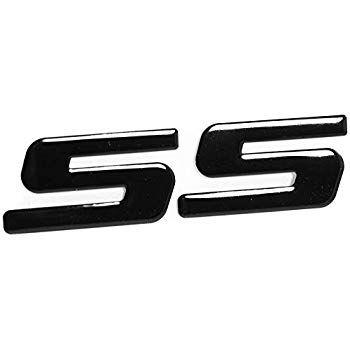 Chevy SS Logo - 2010 2017 Camaro & Chevy SS Black Aluminum Exterior Or