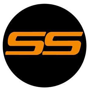 Chevy SS Logo - Chevy SS LED Door Projector Courtesy Puddle Logo Lights Orange - Mr ...