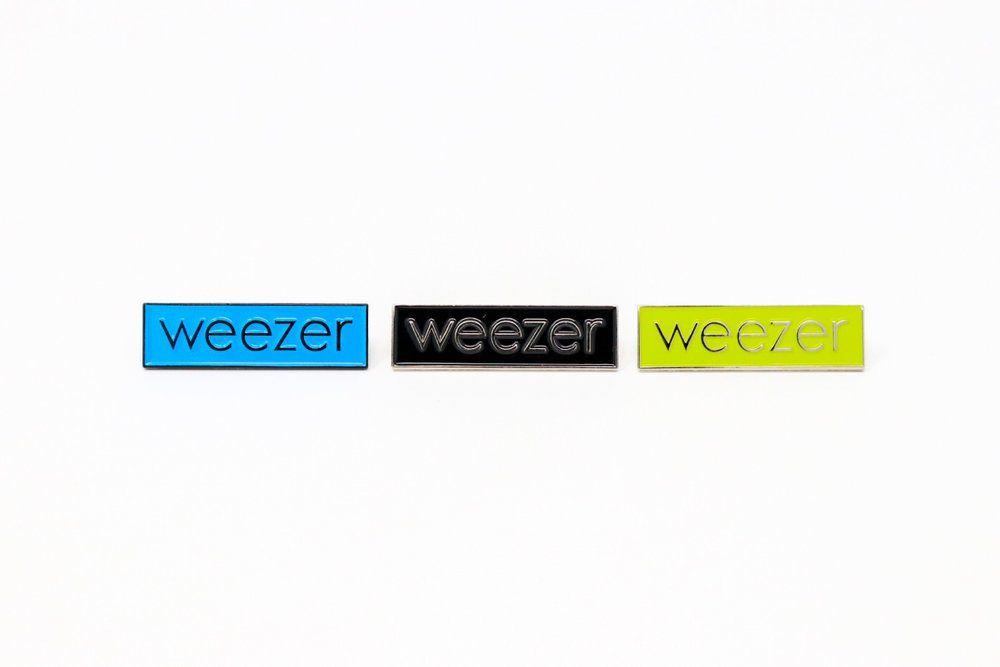 Weezer Logo - Weezer Logo | Rockin Pins