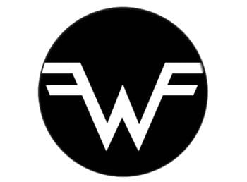 Weezer Logo - Weezer W Logo Button Badge - £0.85 : Campdave Badges, 25mm/1 inch ...