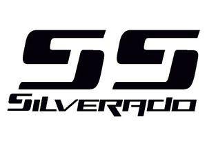 Chevy SS Logo - Silverado SS decals set of three Chevorlet Chevy emblems