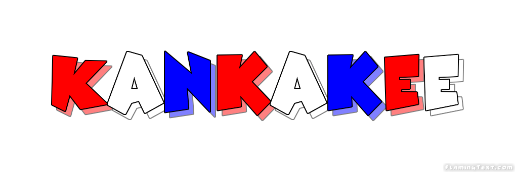 Kankakee Logo - United States of America Logo. Free Logo Design Tool from Flaming Text