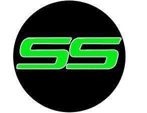 Chevy SS Logo - Chevy SS LED Door Projector Courtesy Puddle Logo Lights Green - Mr ...