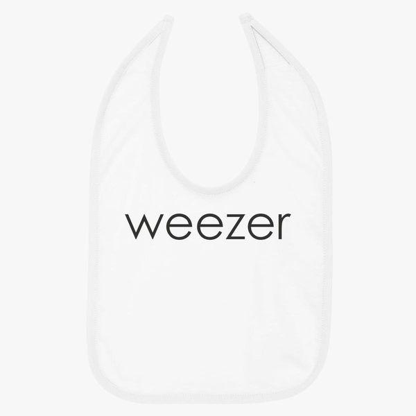 Weezer Logo - Weezer Logo Baby Bib