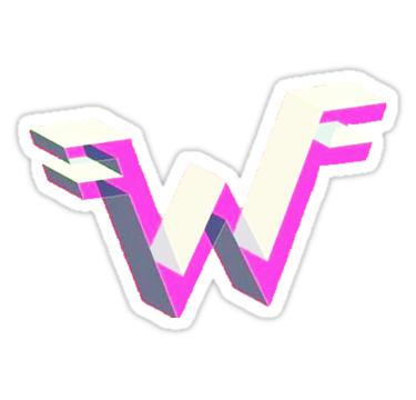 Weezer Logo - Weezer logo 3D