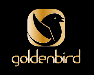 Gold Bird Logo - Golden Bird Designed by nrjdesign | BrandCrowd
