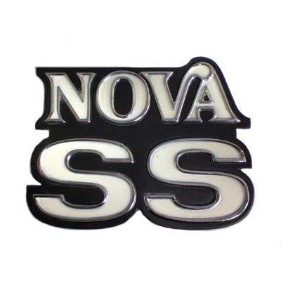 Chevy SS Logo - 1975-1976 Nova SS Grille Emblem