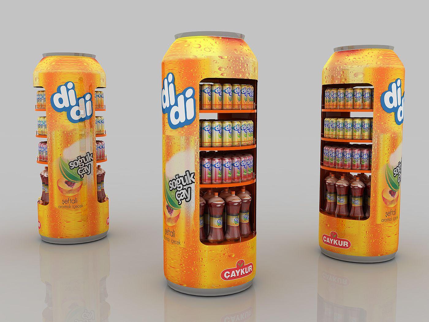 Caykur Didi Logo - Didi Ice Tea Vacuum Stand on Behance