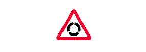 Red Triangle with Circle Logo - Traffic signs: Warning signs