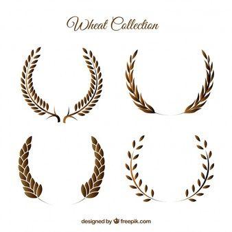 Wheat Circle Logo - Wheat Vectors, Photo and PSD files