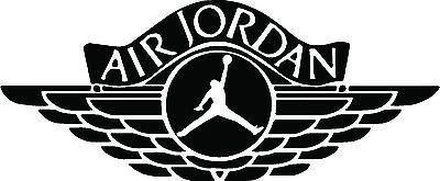 Jordan Jumpman 23 Logo - FLIGHT JORDAN JUMPMAN Logo Huge 23 Signature AIR Decal Sticker Wall ...