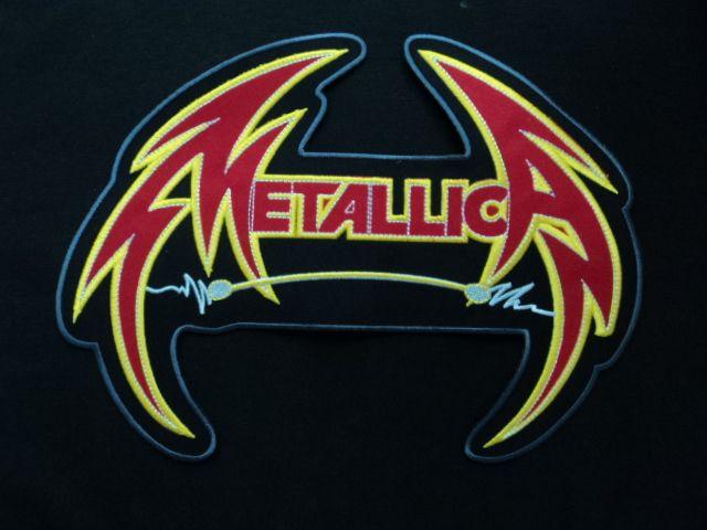 Metallica Logo - METALLICA LOGO PUNK ROCK BAND EMBROIDERY IRON ON PATCHES 10 pcs