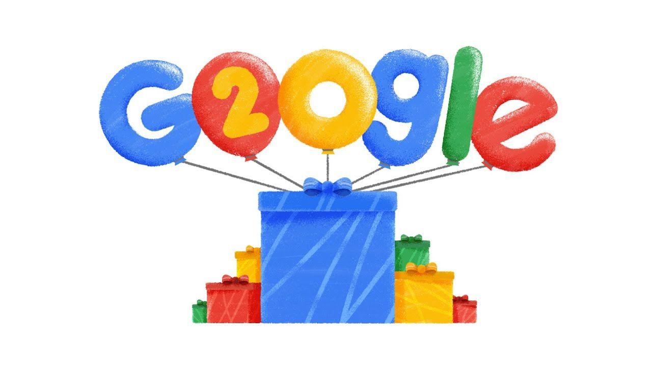 Official Google Logo - Google's 20th Birthday - YouTube