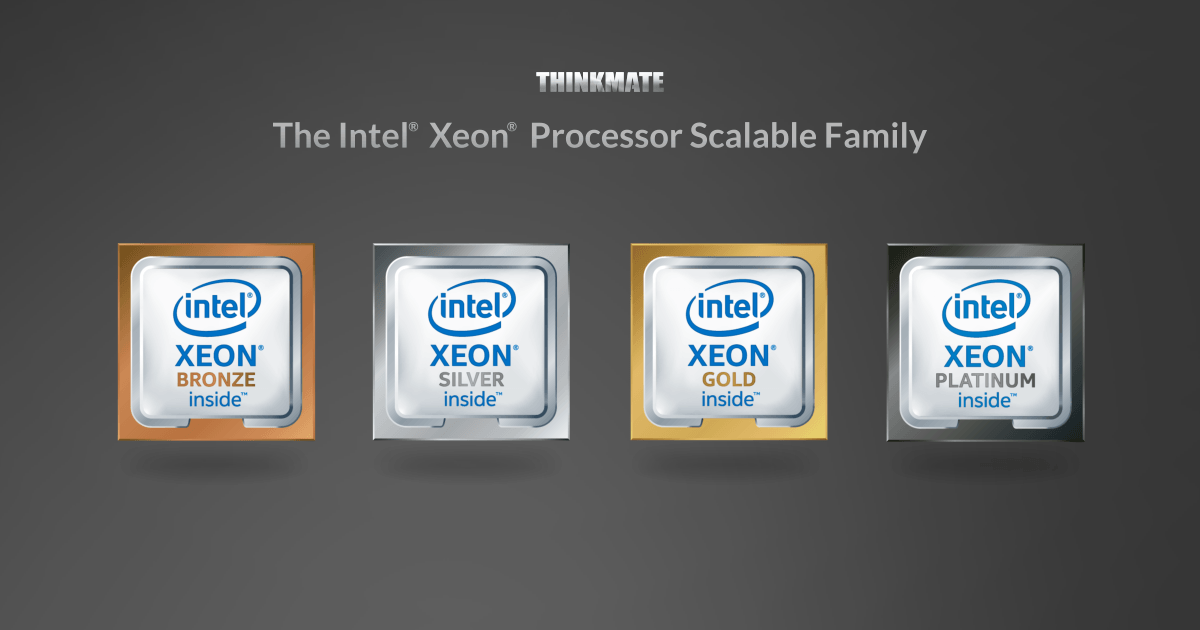 Intel I Processor Logo - Intel Xeon Scalable - What you need to know - Thinkmate