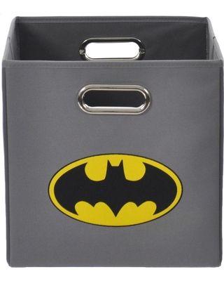 Amazing Batman Logo - Amazing Deal on Batman Logo Folding Storage Bin - Gray