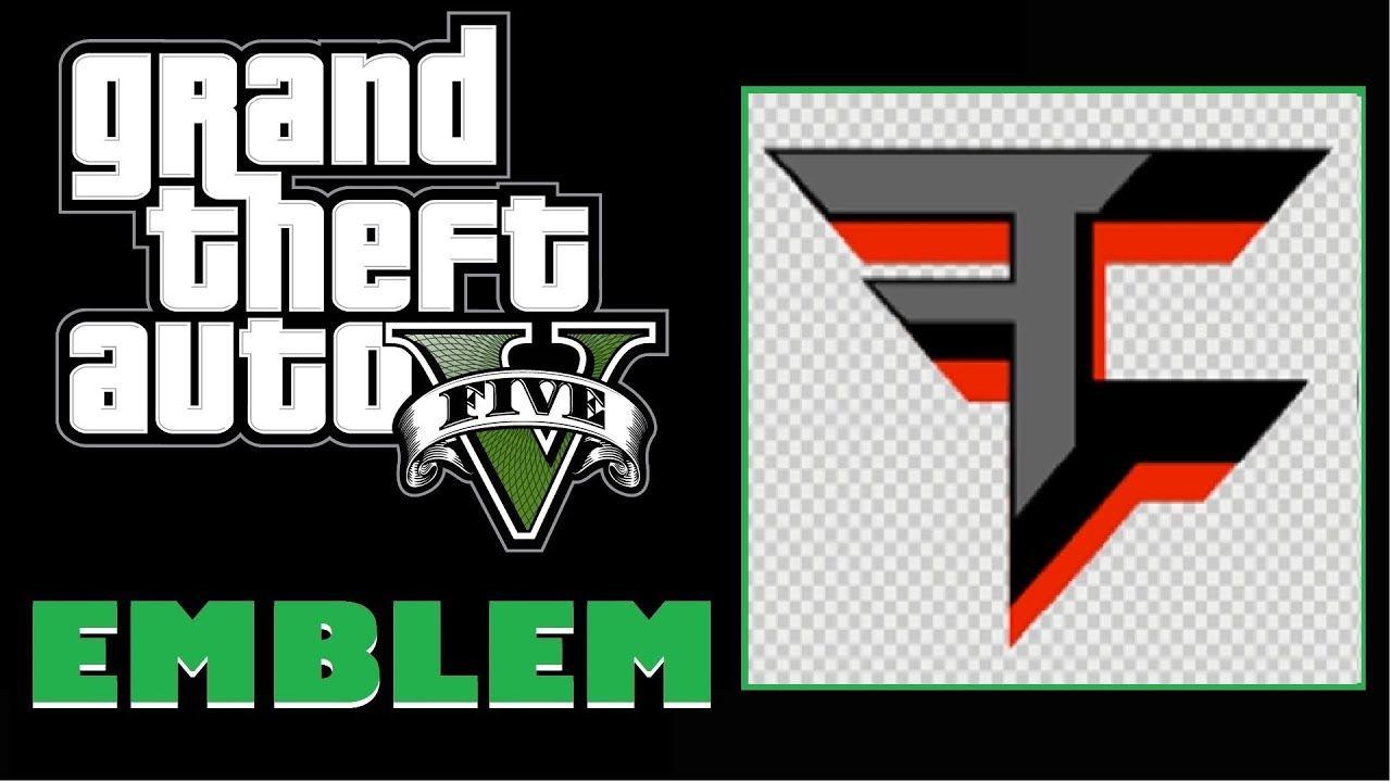 Auto Clan Logo - Grand Theft Auto 5 / GTA 5 / GTA V : Faze Clan Emblem Tutorial - YouTube