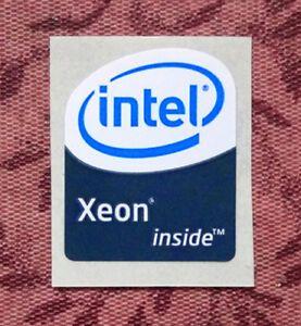Intel Xeon Logo - Intel Xeon Inside Sticker 19 x 23mm Case Badge Logo For Desktop USA ...