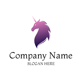 Purple Cat Head Company Logo - Free Animal Logo Designs & Pet Logo Designs. DesignEvo Logo Maker