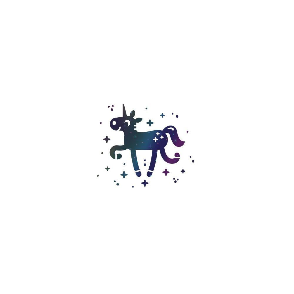 Unicorn Logo - For Sale: Space Unicorn Logo Design | Logo Cowboy