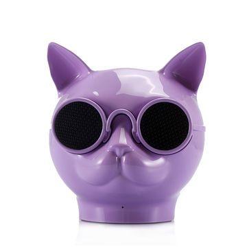 Purple Cat Head Company Logo - China Cat Head Portable Speaker from Shenzhen Trading Company ...