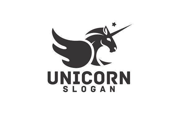 Unicorn Logo - Unicorn Logo Templates Creative Market