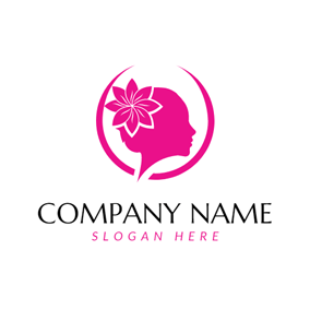 Purple Cat Head Company Logo - Free Makeup Logo Designs. DesignEvo Logo Maker