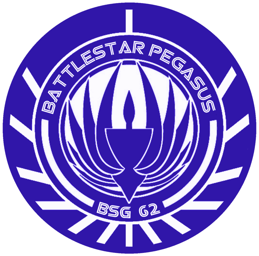 Pegasus with Star Logo - Battlestar Pegasus New Logo by viperaviator.deviantart.com on ...