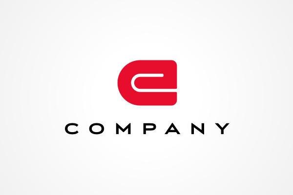 Red Letter E as Logo - Free Logo: E Logo
