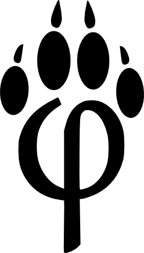 Furry Paw Logo - PhiPaw - WikiFur, the furry encyclopedia