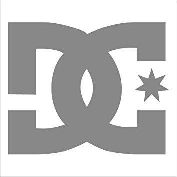 Silver Automotive Company Logo - Amazon.com: DC SHOE COMPANY LOGO Vinyl Decal/Sticker 3