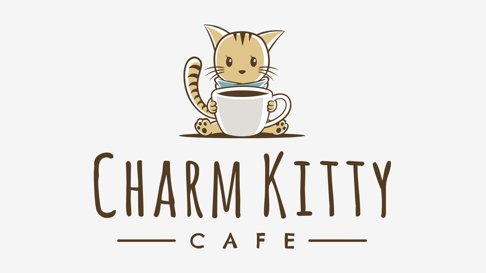 Famous Cat Logo - Charm Kitty Cafe: Baltimore's Cat Cafe by Cam Tucker Famous Cat