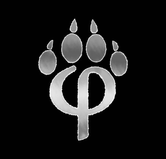 Furry Paw Logo - Furry Fandom Pride Shirt Furries Paw Print Tshirt Phipaw | Etsy