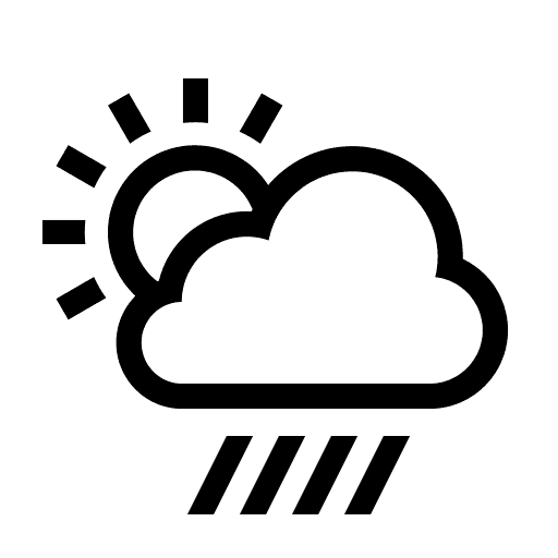 Black Weather Logo - Royalty Free Weather Icons | MS-01B | 92 Black Weather Symbols in ...