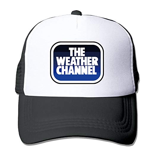 Black Weather Logo - Truck caps Cool Weather TWC Logo Men Women hat Black 5