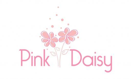 Pink Daisy Logo - Flower Logo Designs - Floral Shop Logos - Concept Ideas & Samples