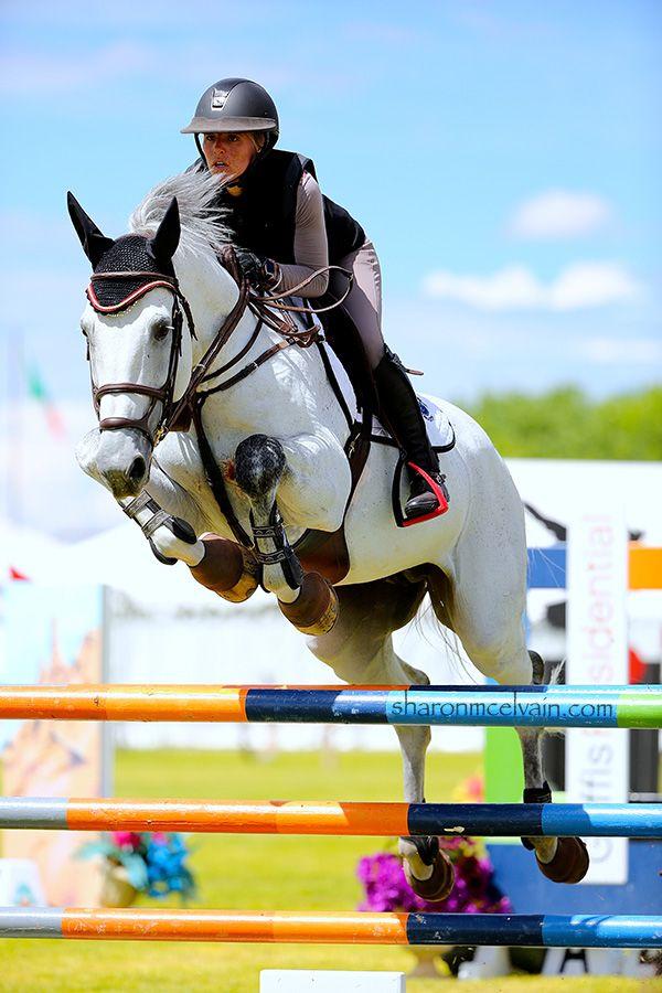 Equestrian Jumping Horse Logo - Santa Fe Summer Series - HIPICO Santa Fe