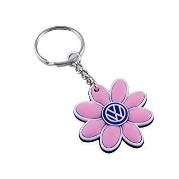 Pink Daisy Logo - Amazon.com: Volkswagen Pink Daisy Keychain All 18999: Automotive