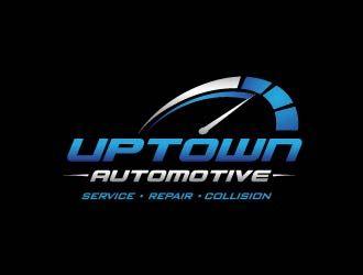 Auto Motive Logo - Uptown Automotive logo design - 48HoursLogo.com