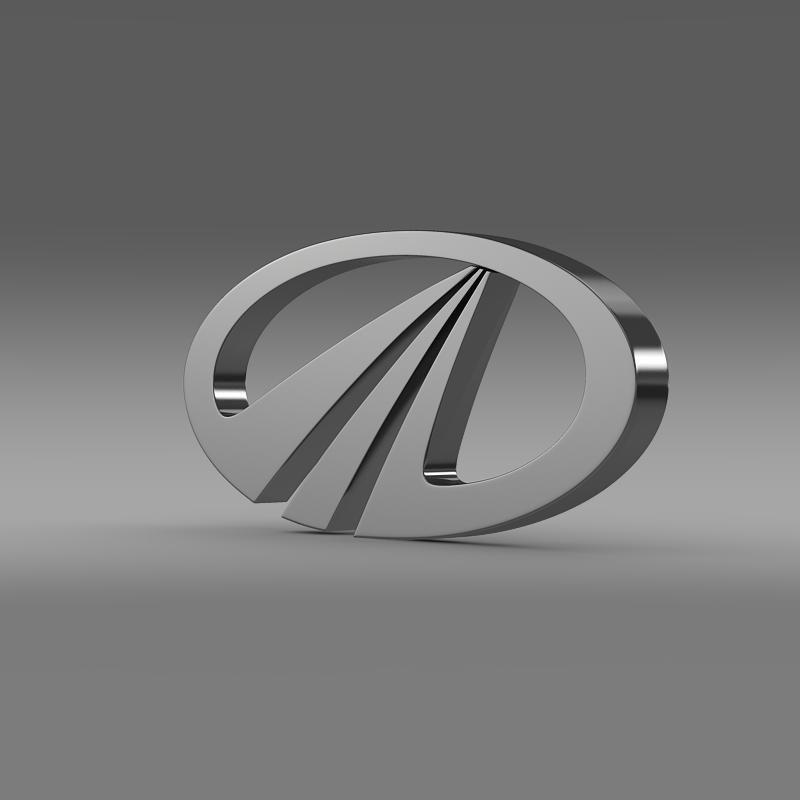 Mahindra Logo - Mahindra Logo 3D Model
