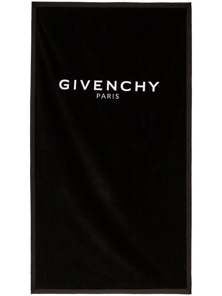 Givenchy Paris Logo - Givenchy Paris Logo Towel
