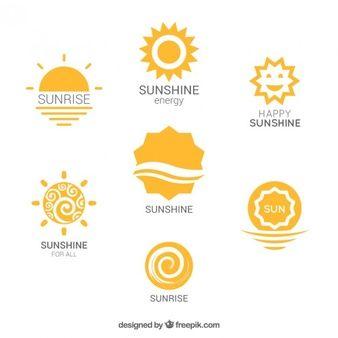 Yellow Sun Logo - Sun Vectors, Photos and PSD files | Free Download