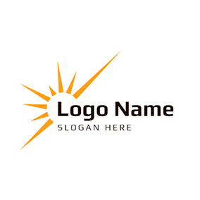 Yellow Sun Logo - Free Sun Logo Designs. DesignEvo Logo Maker