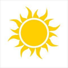 Yellow Sun Logo - sun Vector