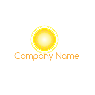 Yellow Sun Logo - RIsing Sun Archives - Free Logo Maker