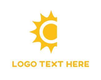Yellow Sun Logo - Sunshine Logo Maker | BrandCrowd
