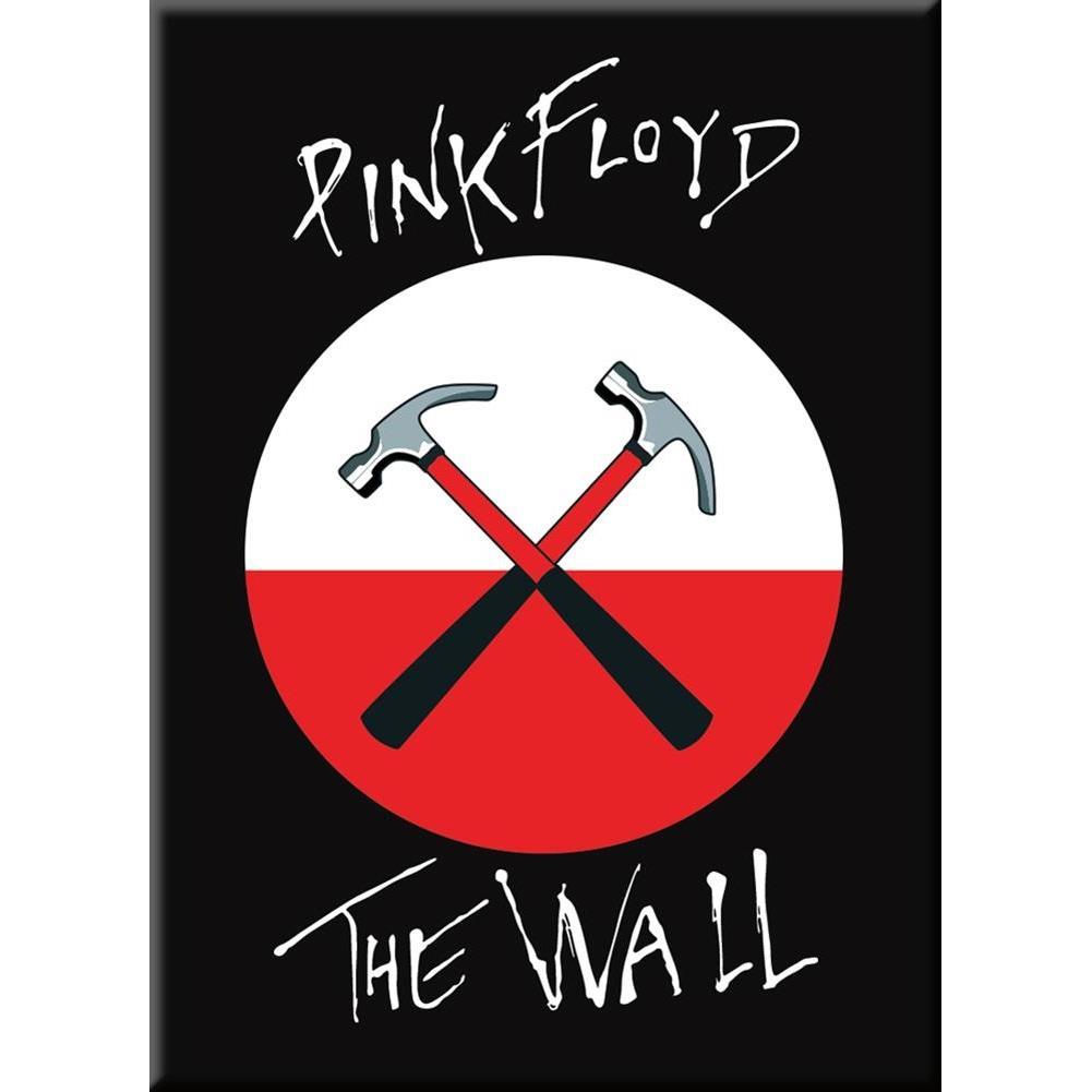 Pink Floyd Hammer Logo - Pink Floyd The Wall Hammers Logo Flat Magnet