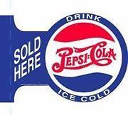 Vintage Pepsi Logo - Vintage Pepsi Sign